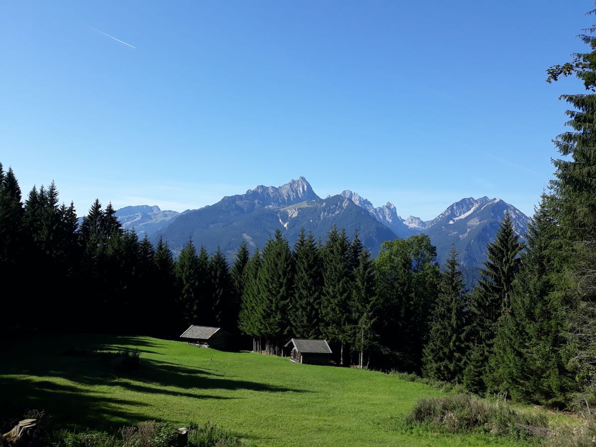 Blick auf die Berge – Ferienwohnung AlMa