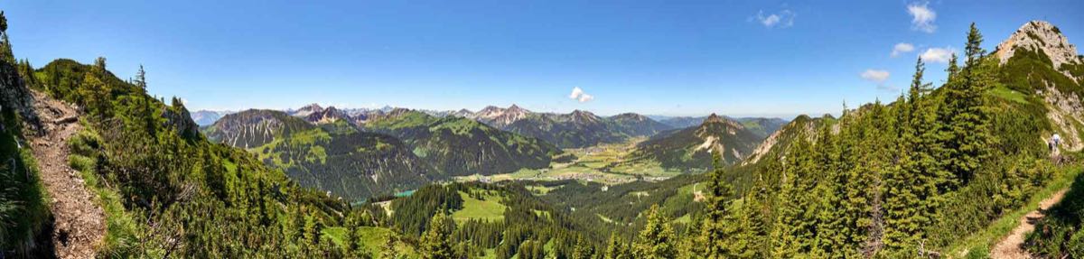 Blick ins Tannheimer Tal – Tannheimer Tal